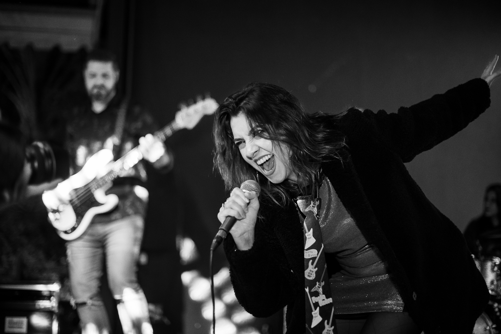 Banda Barbie Kills tocando em evento corporativo em Campinas SP